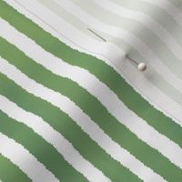 Stripes in tints of green supporting the "Rural Bliss" Collection