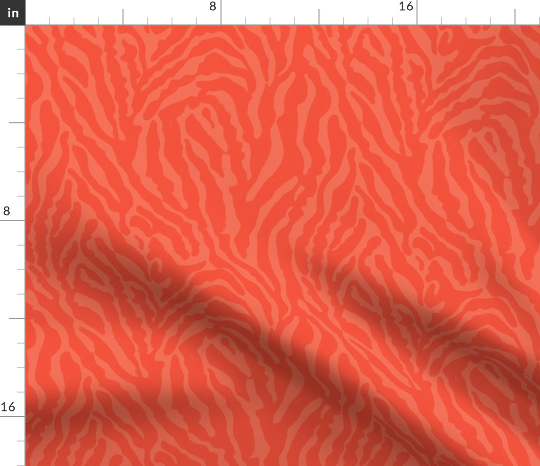 Preppy Vibrant Animal Print (Orange hues)