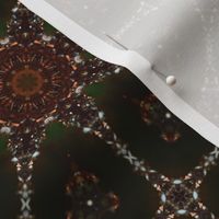 Macro Glittery Ornament Kaleidoscope