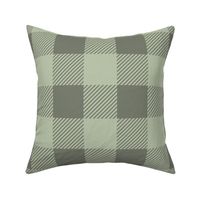 Fall Basic Classic  Buffalo Check - Soft Sage Green- Small Scale