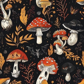 Halloween Mushroom