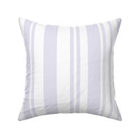 Barcode Stripe - Lavender Lilac Neutral Nursery Fancy Stripes Minimalist