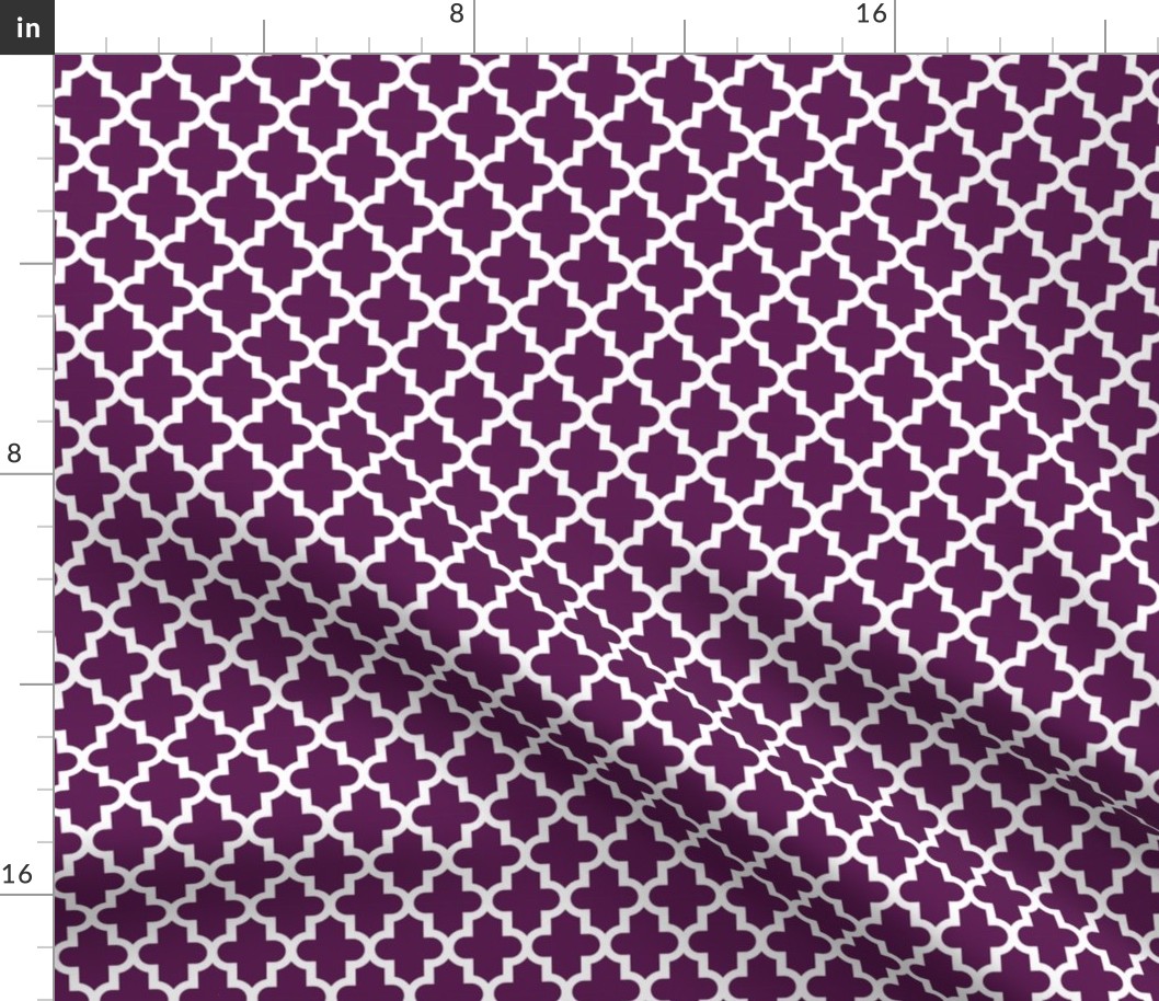 Plum Purple Moroccan