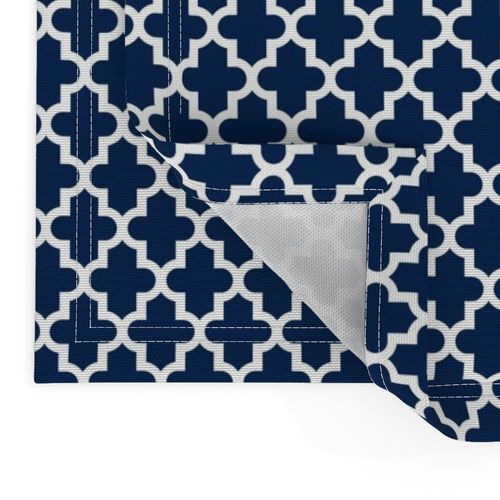 Navy Blue Moroccan