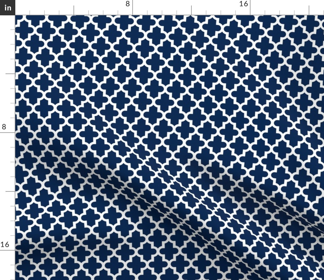 Navy Blue Moroccan