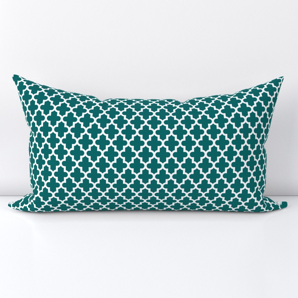 Dark Teal Moroccan