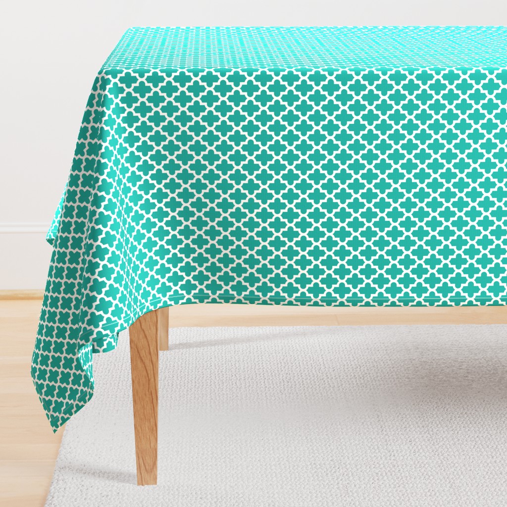 Teal Moroccan