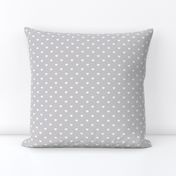 Light Gray Polka Dot Hearts