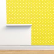 Yellow Polka Dot Hearts