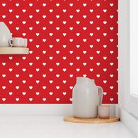 Red Polka Dot Hearts