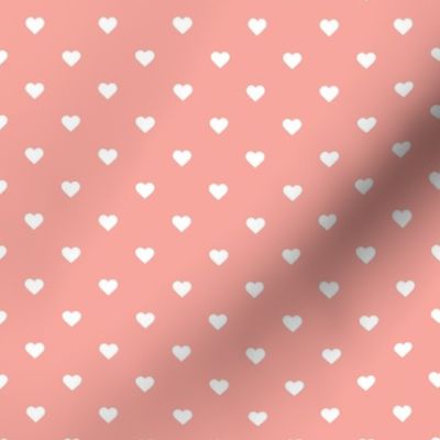 Pink Polka Dot Hearts