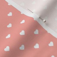 Pink Polka Dot Hearts