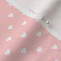 Light Pink Polka Dot Hearts