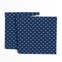 Navy Blue Anchors