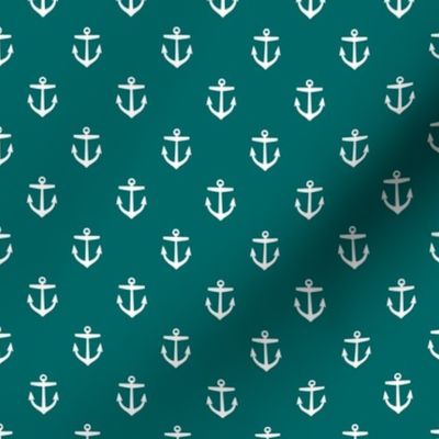 Dark Teal Anchors