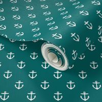 Dark Teal Anchors