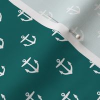 Dark Teal Anchors