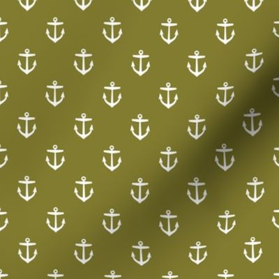 Olive Green Anchors