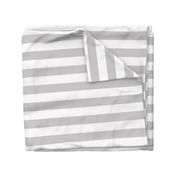 Light Gray Wide Stripes