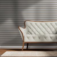 Linen Beige Wide Stripes