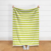 Lime Green Wide Stripes