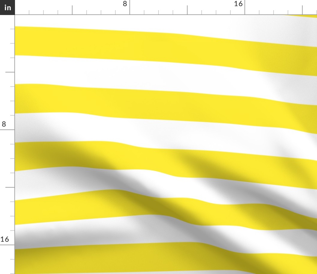 Yellow Wide Stripes