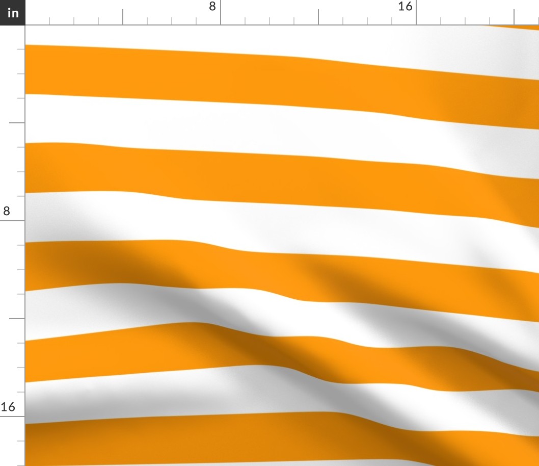 Orange Wide Stripes