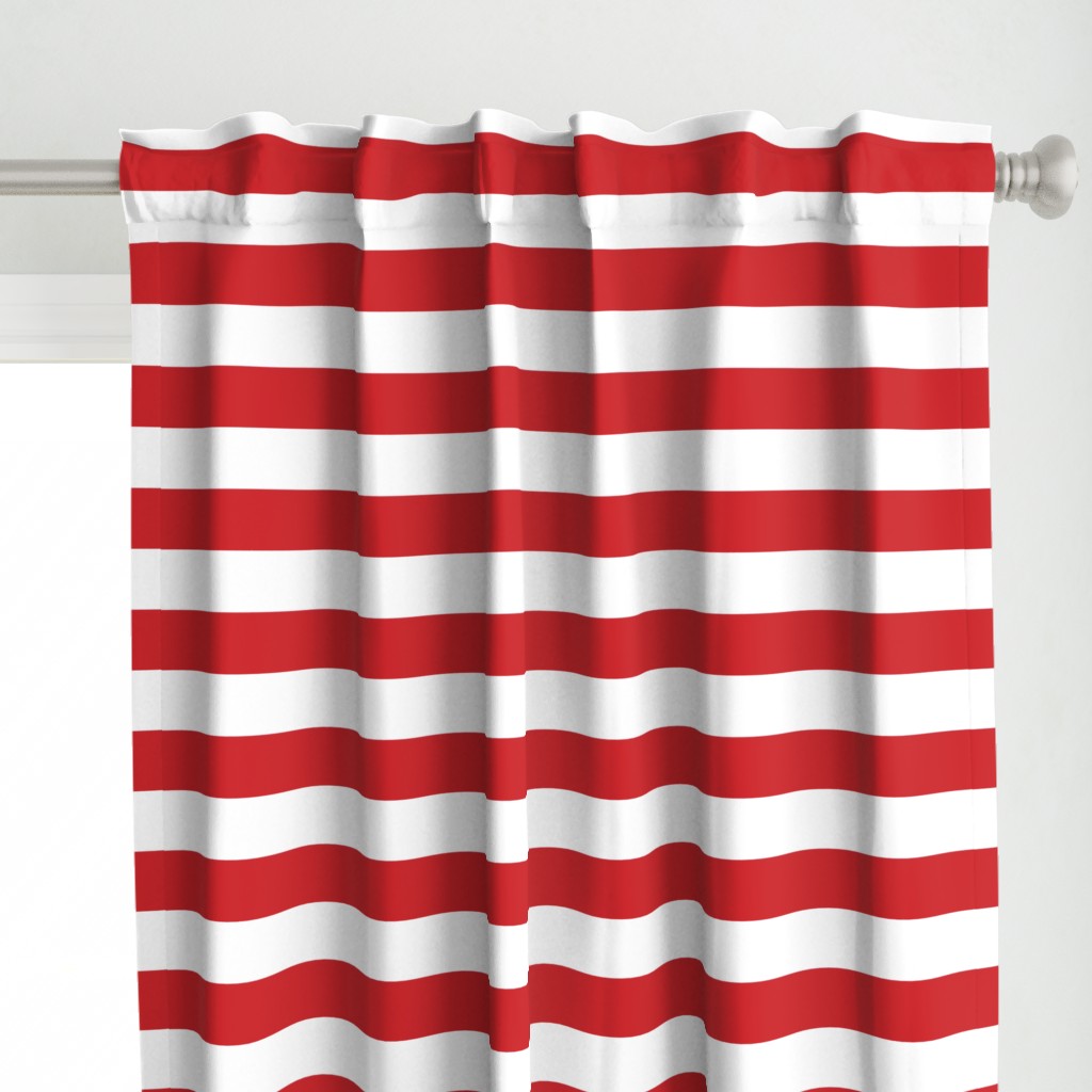 Red Wide Stripes