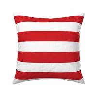 Red Wide Stripes