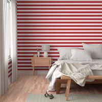 Red Wide Stripes