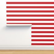 Red Wide Stripes