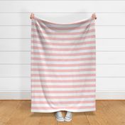 Light Pink Wide Stripes