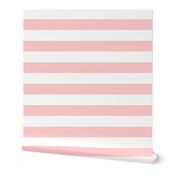 Light Pink Wide Stripes