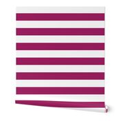 Berry Purple Wide Stripes