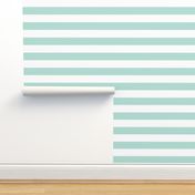 Mint Wide Stripes