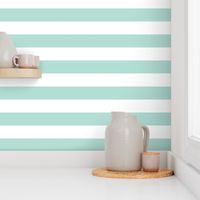 Mint Wide Stripes