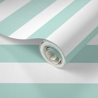 Mint Wide Stripes