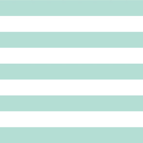 Mint Wide Stripes