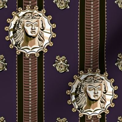 Thracian medallion opulent ribbon