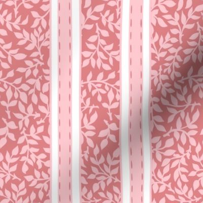 Ribbons and Stripes Peach Blossom Medium