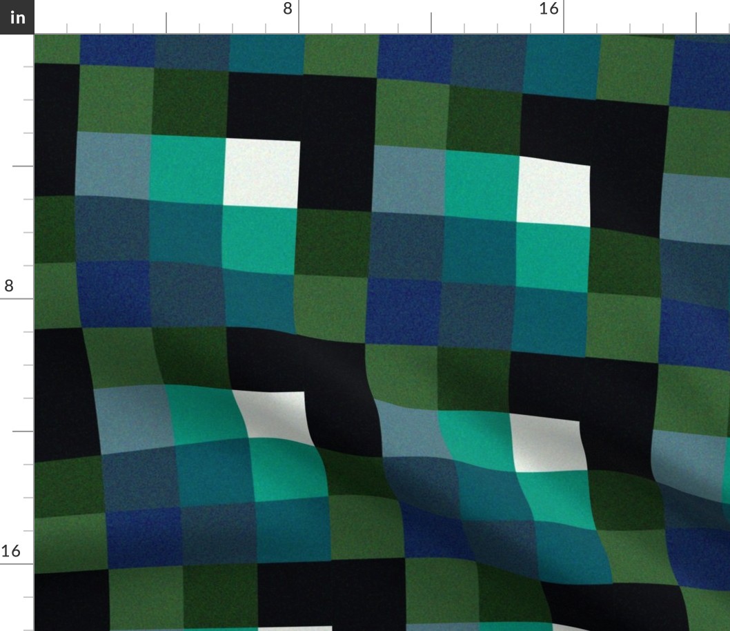    6th Sixth Dr Colin Baker lapel Pattern with green