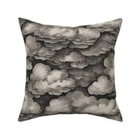 Halloween Dark Clouds with Spooky Clouds for Gothic and Whimsigoth Decor