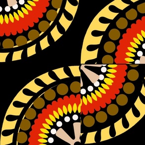 aboriginal pattern vibe