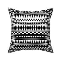 Aztec Black and White