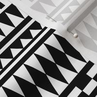 Aztec Black and White