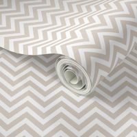 Linen Beige Chevron