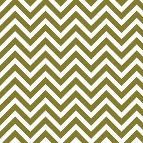 Olive Green Chevron