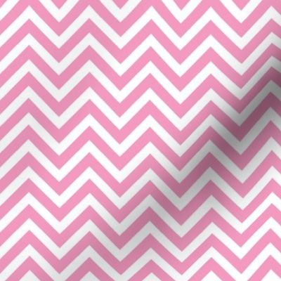 Bubblegum Pink Chevron