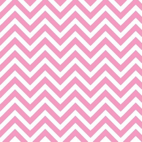 Bubblegum Pink Chevron