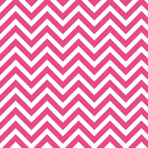 Hot Pink Chevron